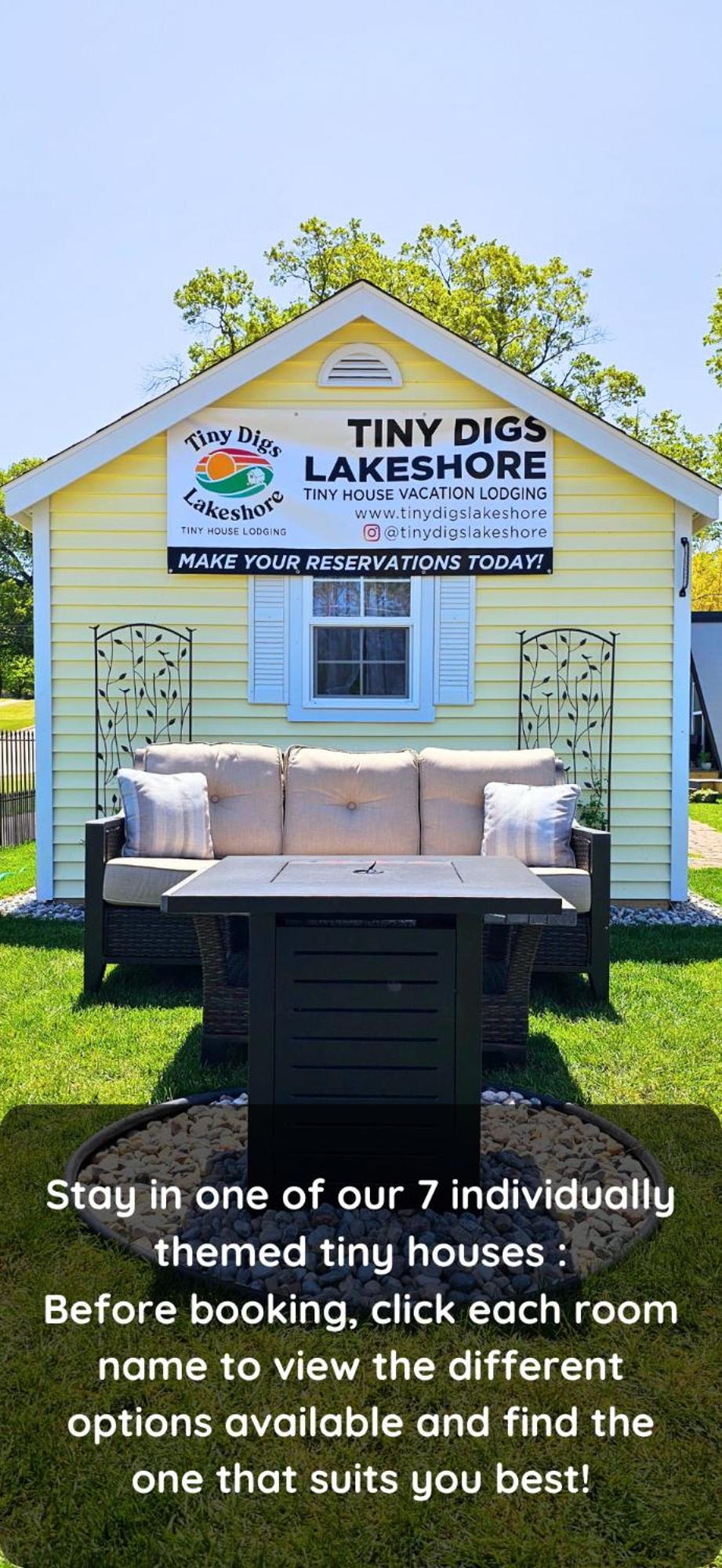 Tiny Digs Lakeshore - Tiny House Lodging Muskegon Exterior photo