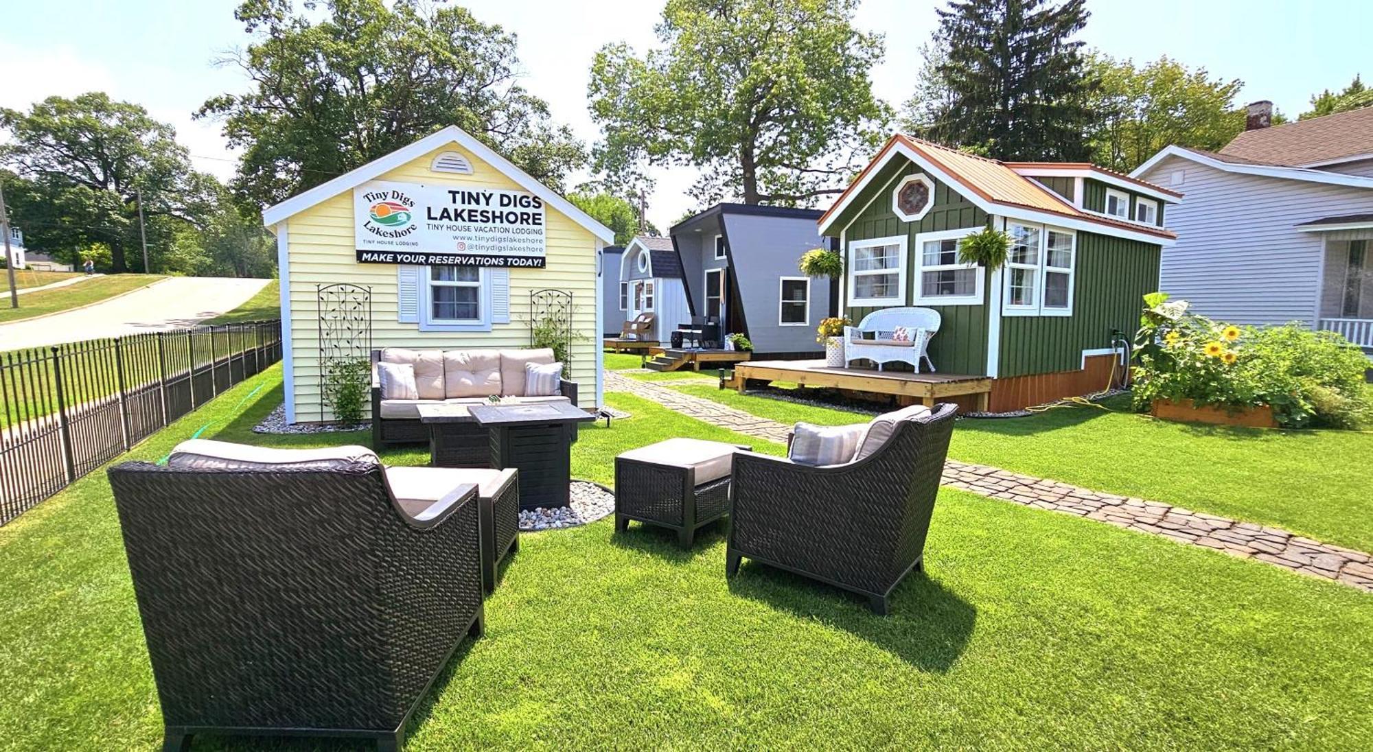 Tiny Digs Lakeshore - Tiny House Lodging Muskegon Exterior photo